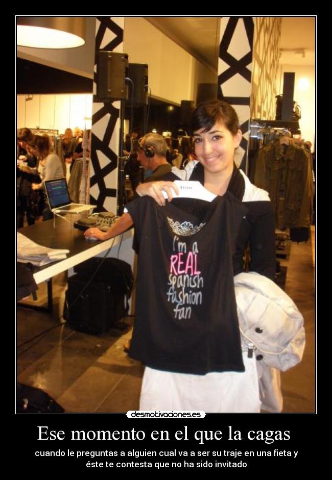 Ese momento en el que la cagas  - 