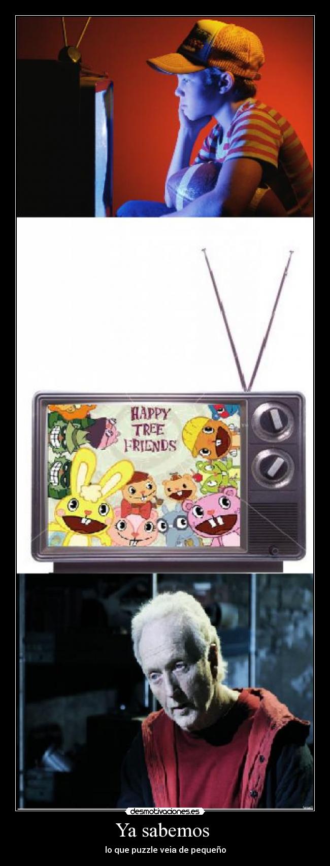 Ya sabemos - lo que puzzle veia de pequeño