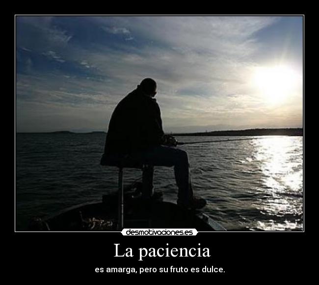 La paciencia -
