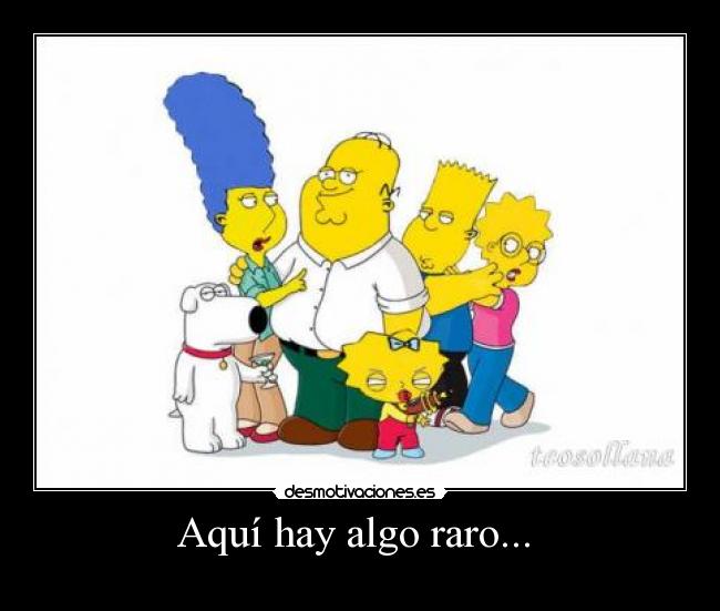 Aquí hay algo raro... -