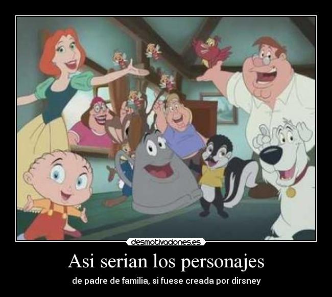 Asi serian los personajes - 