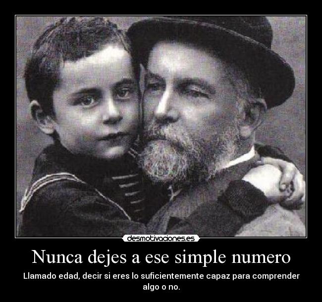 Nunca dejes a ese simple numero -