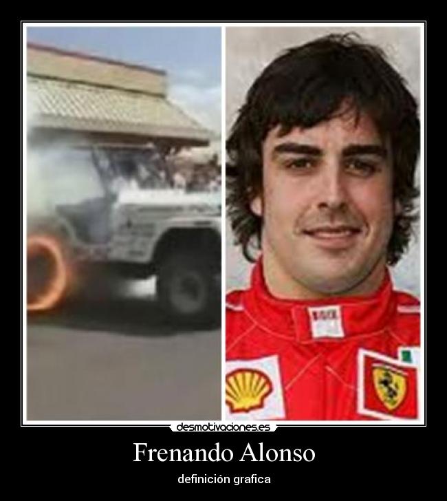 Frenando Alonso -