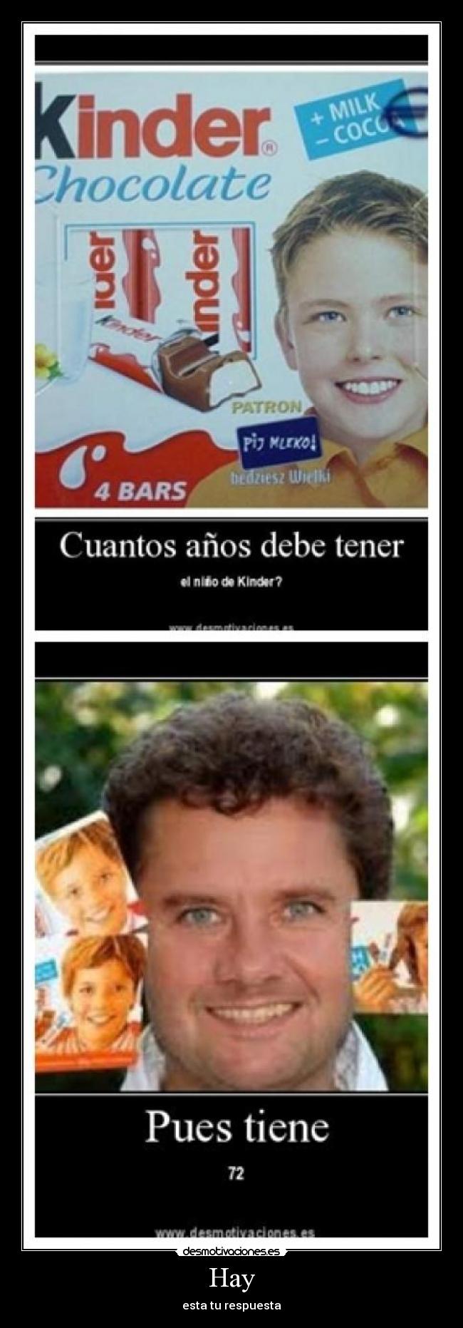 Hay - esta tu respuesta