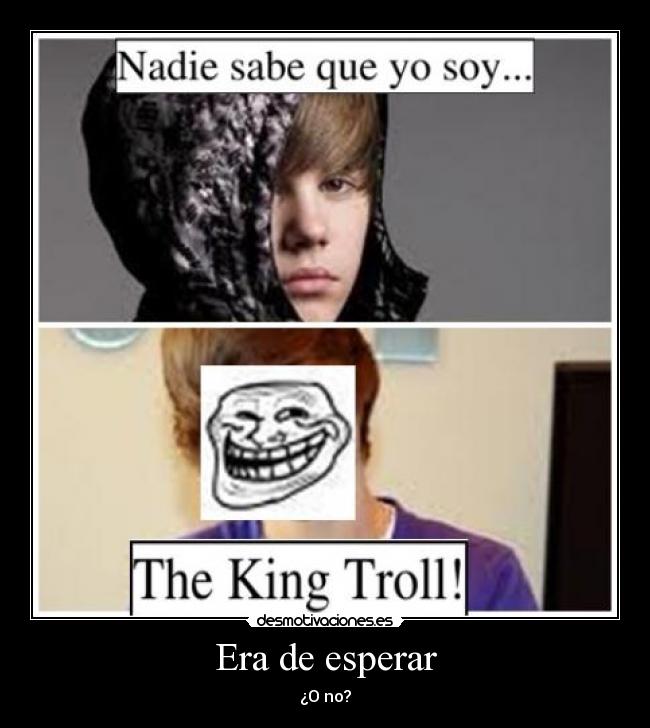 Era de esperar - ¿O no?