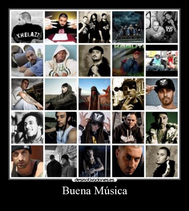 carteles musica musica desmotivaciones