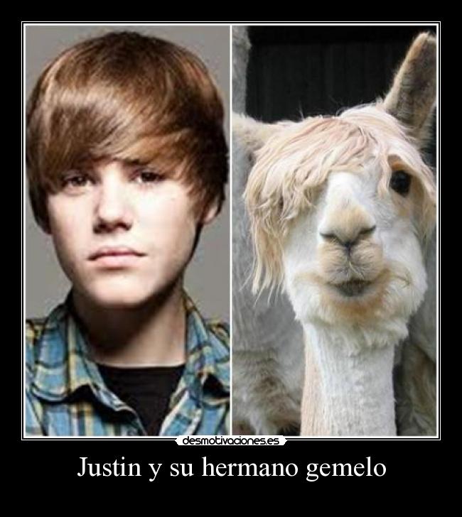 Justin y su hermano gemelo - 