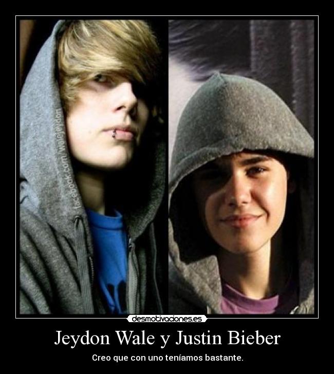 Jeydon Wale y Justin Bieber - 