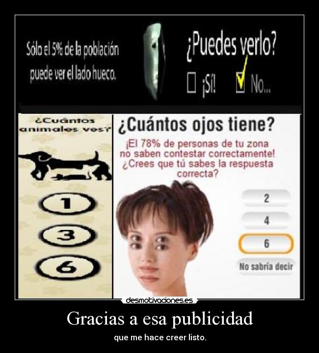 Gracias a esa publicidad - 