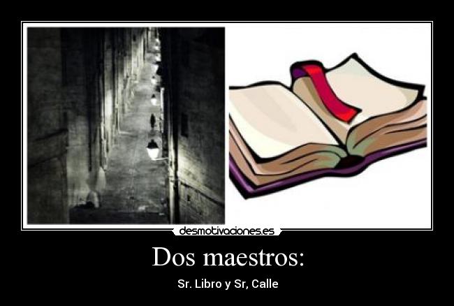 Dos maestros: - 