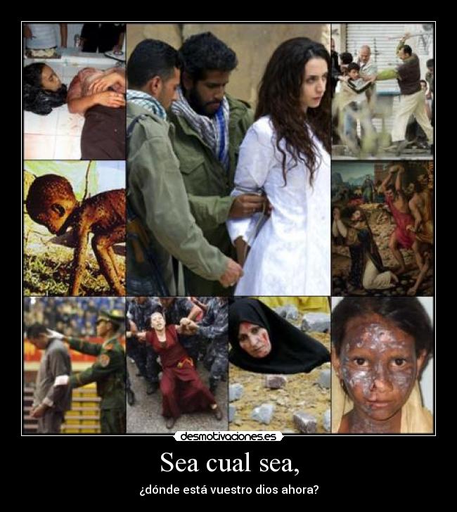 Sea cual sea, - 