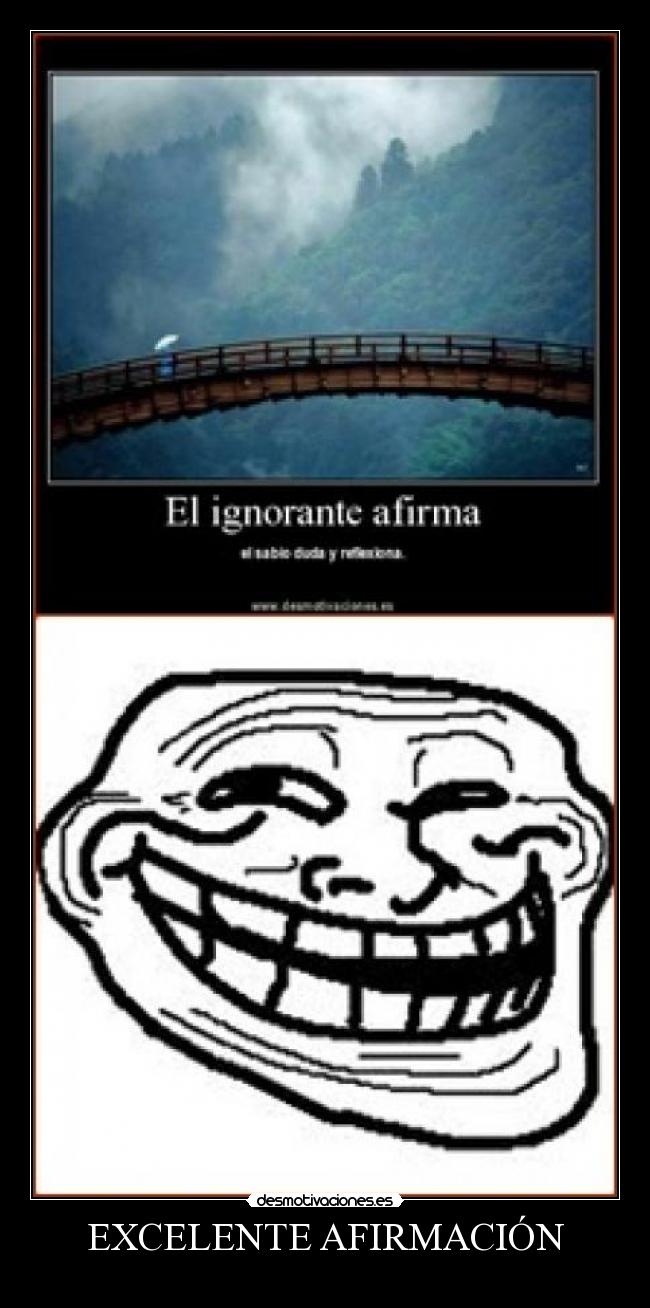 EXCELENTE AFIRMACIÓN - 