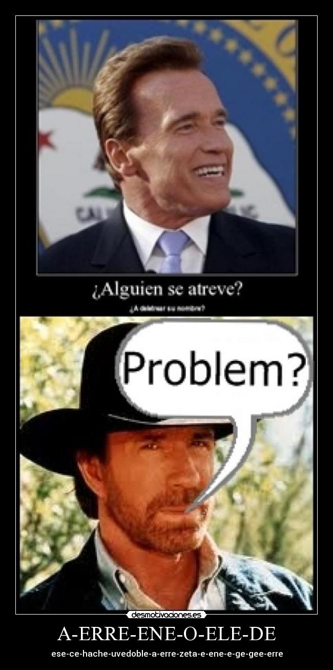 A-ERRE-ENE-O-ELE-DE - ese-ce-hache-uvedoble-a-erre-zeta-e-ene-e-ge-gee-erre