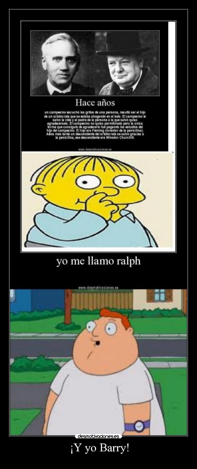 ¡Y yo Barry! -