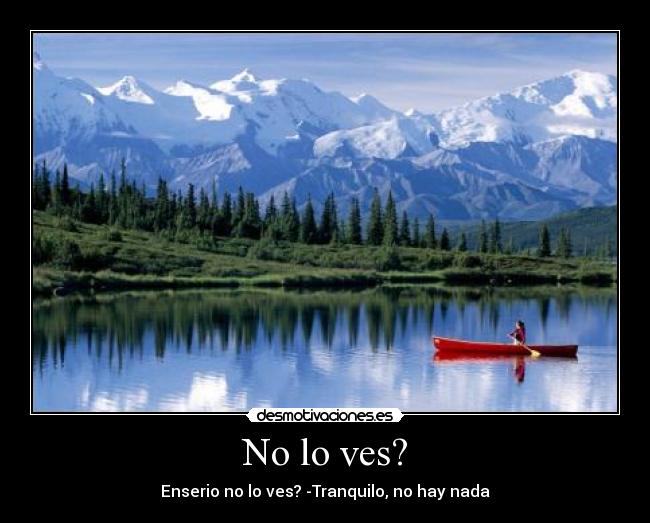 No lo ves? - 