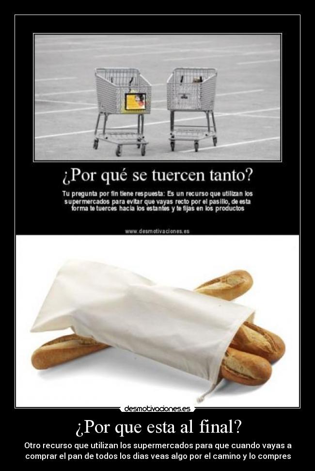 ¿Por que esta al final? - 