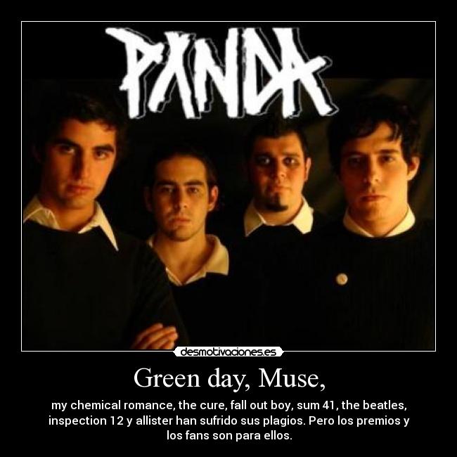 Green day, Muse, - 