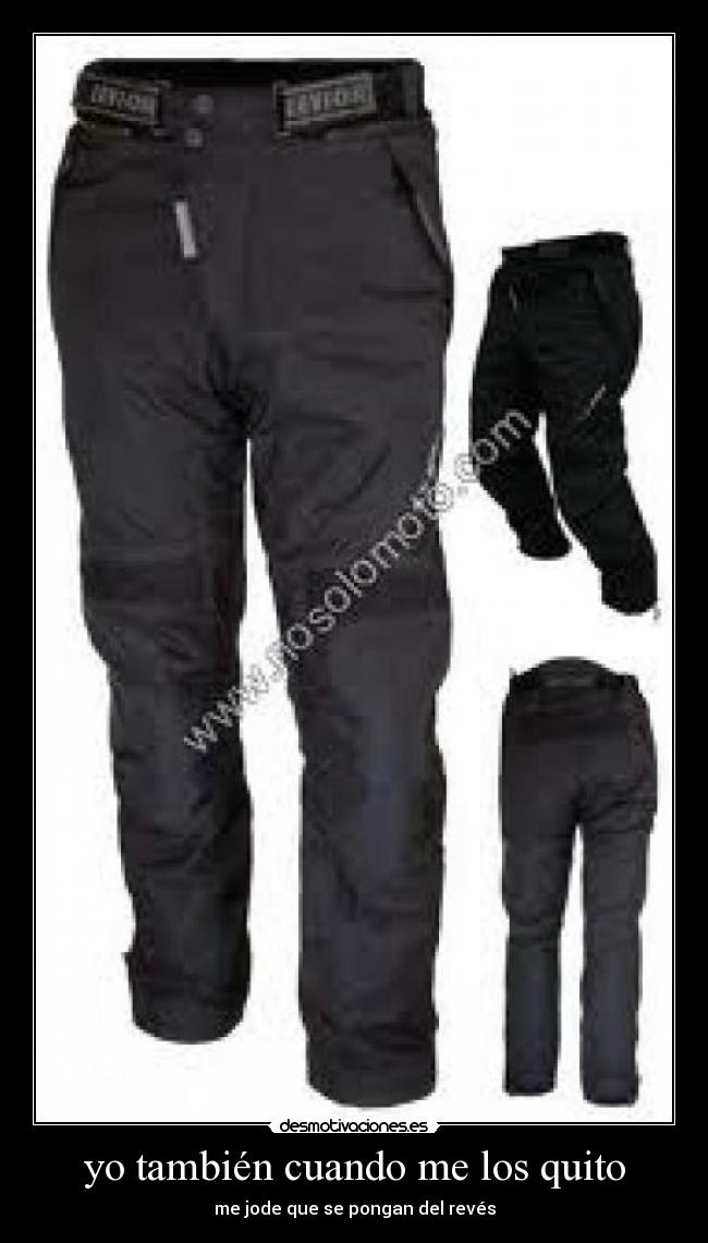 yo también cuando me los quito -