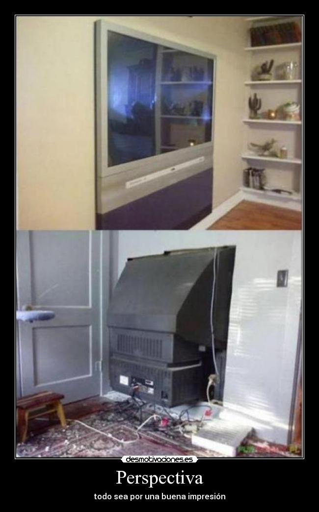 Perspectiva - todo sea por una buena impresión