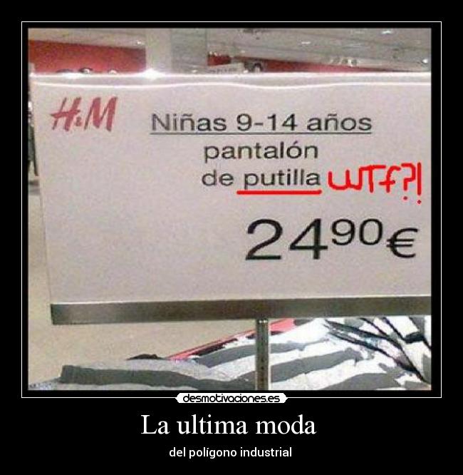 carteles moda desmotivaciones