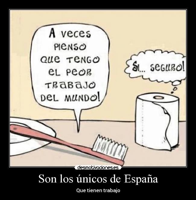 Son los únicos de España -