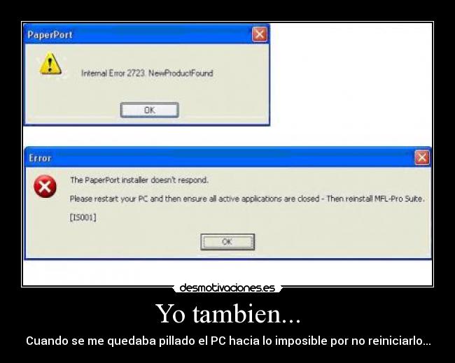 Yo tambien... - 