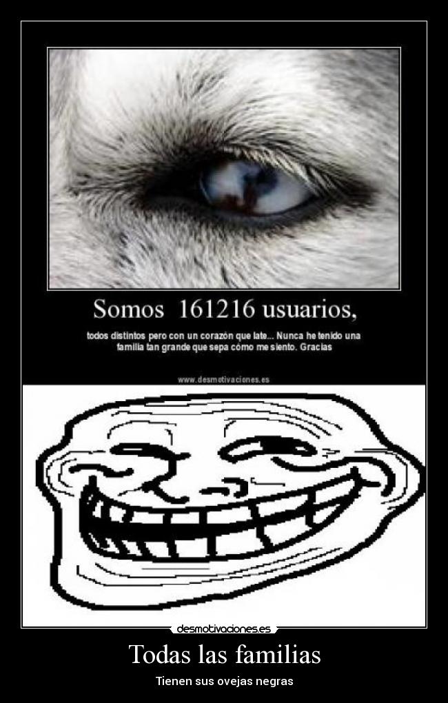 Todas las familias - Tienen sus ovejas negras