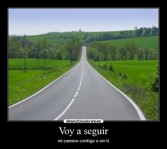 Voy a seguir - 