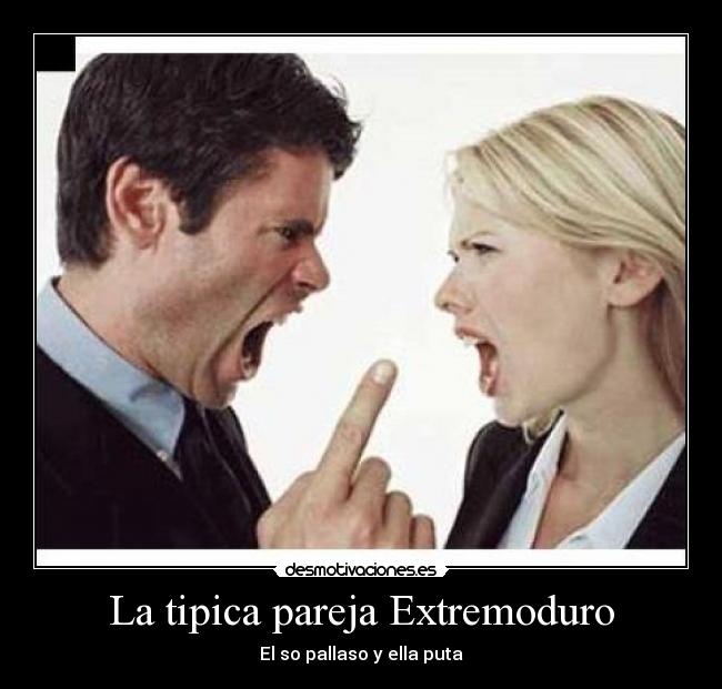 La tipica pareja Extremoduro - 