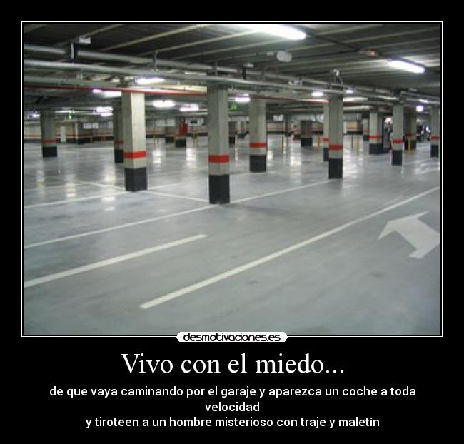 Vivo con el miedo... - 