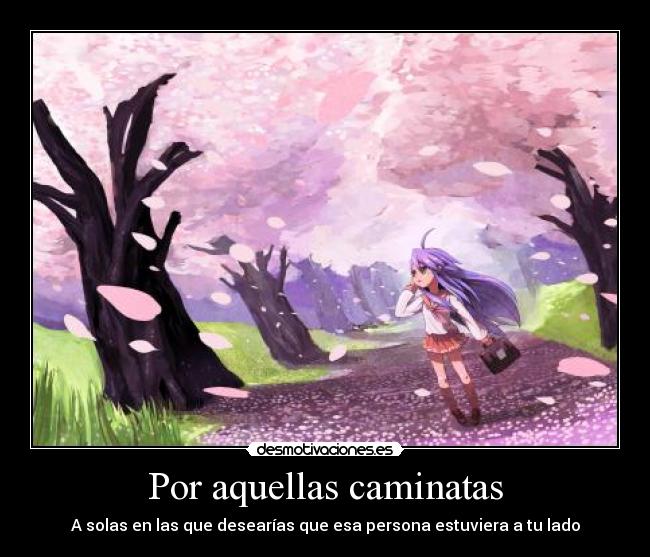 Por aquellas caminatas - 