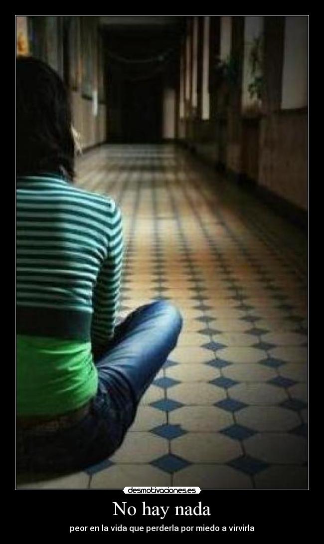 No hay nada -