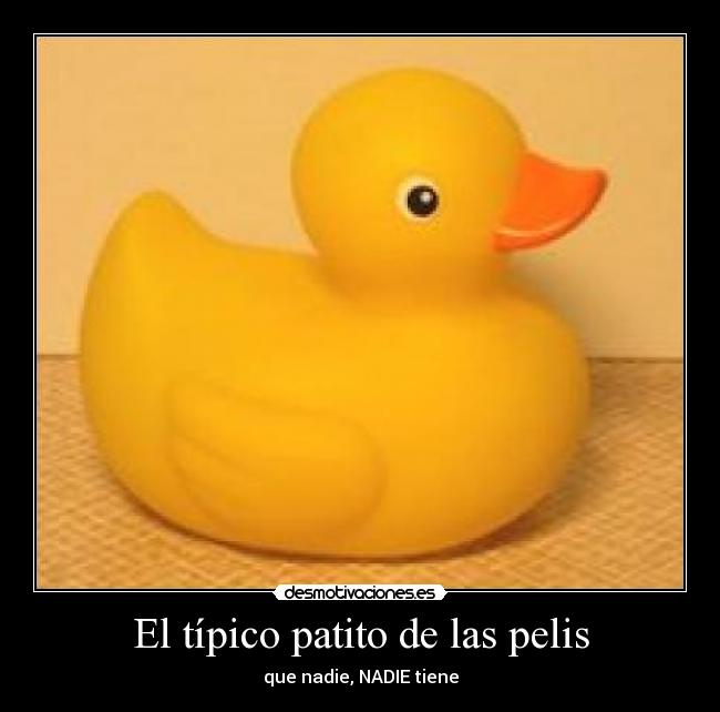 El típico patito de las pelis - 