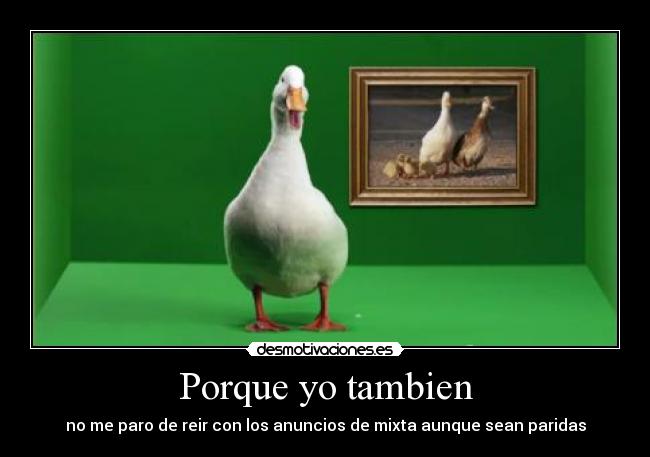 Porque yo tambien -