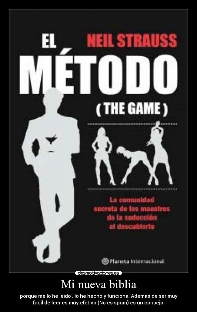 Mi nueva biblia - porque me lo he leido , lo he hecho y funciona. Ademas de ser muy
facil de leer es muy efetivo (No es spam) es un consejo.