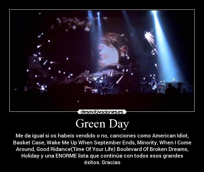 carteles green day cracks desmotivaciones