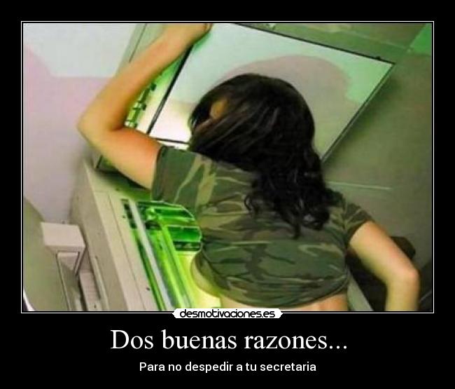 Dos buenas razones... - 