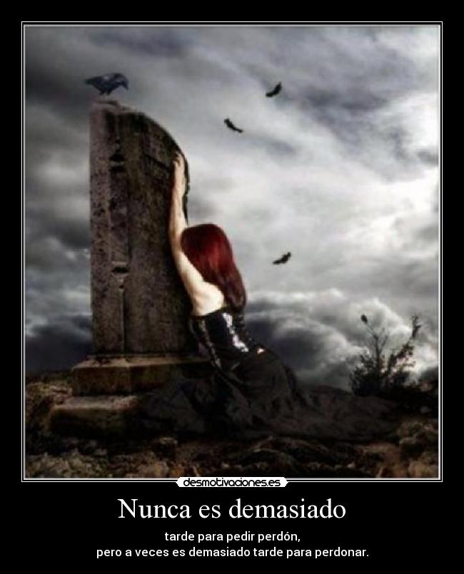 Nunca es demasiado - 