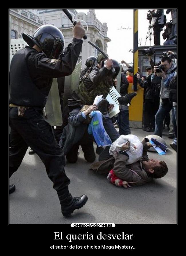 El quería desvelar - el sabor de los chicles Mega Mystery...