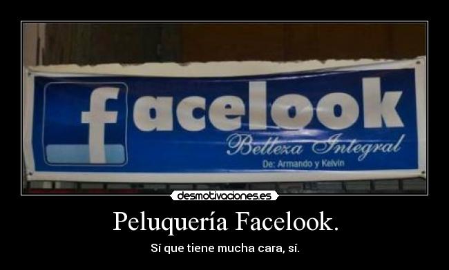 Peluquería Facelook. -