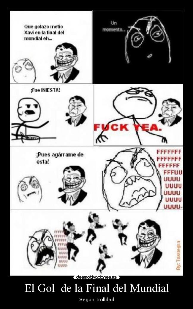 El Gol  de la Final del Mundial - Según Trolldad