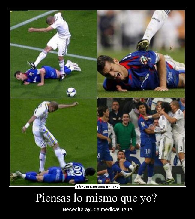 Piensas lo mismo que yo? - Necesita ayuda medica! JAJA