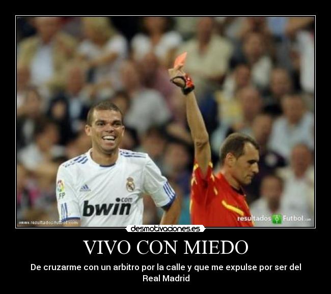 VIVO CON MIEDO -