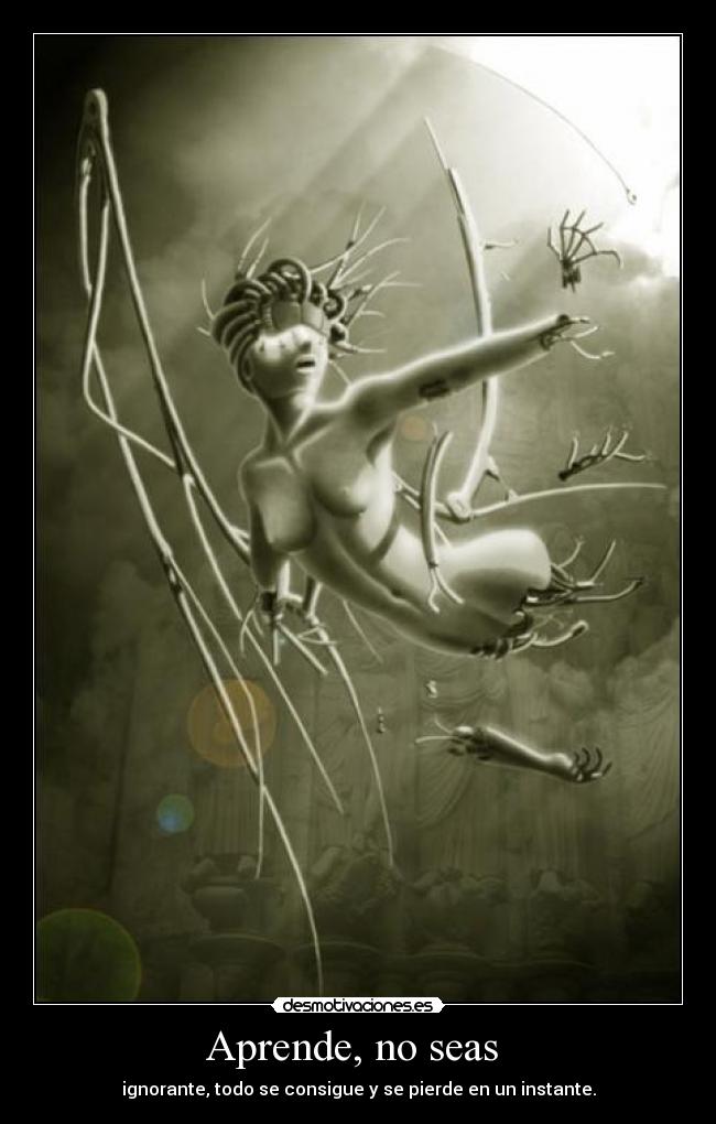 carteles aprender desmotivaciones