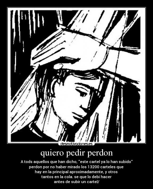 carteles perdon desmotivaciones