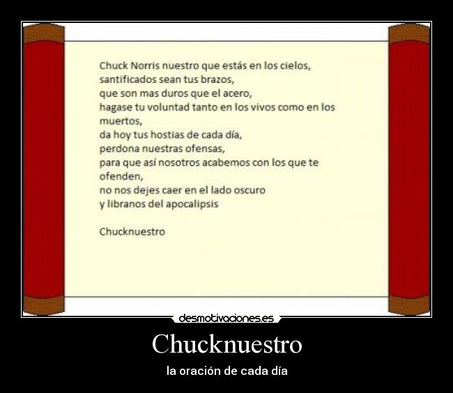 carteles chucknuestro desmotivaciones