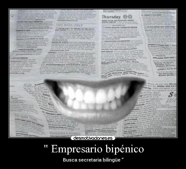  Empresario bipénico - 