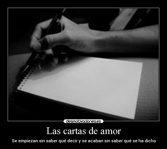 Las cartas de amor -