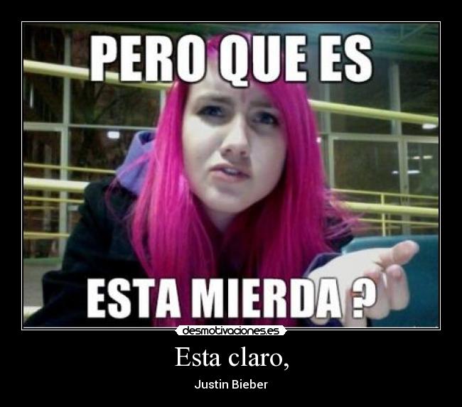 Esta claro, - 