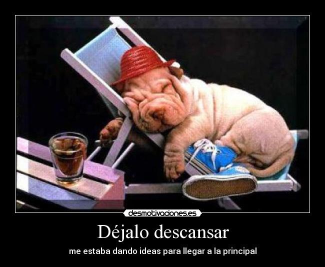 Déjalo descansar - 
